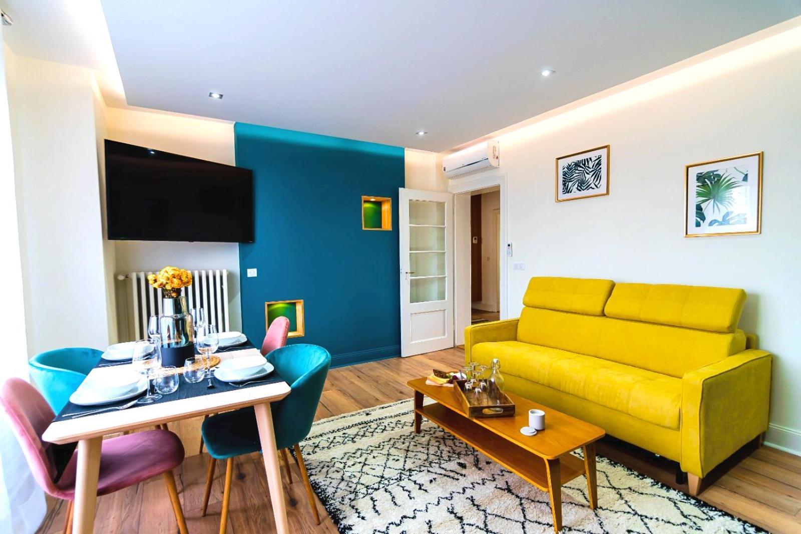 Bel Ami 01 - Turquoise & Or - Moderne Chic - Centre Ville - Acces Jardin - Clim - Wifi - Parking - Localisation Ideale Schiltigheim Exterior foto